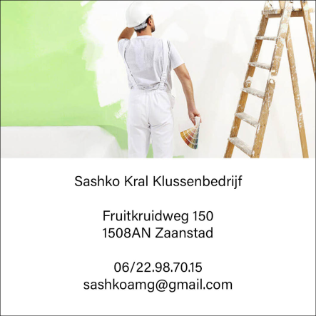Sashko kral klussenbedrijf
